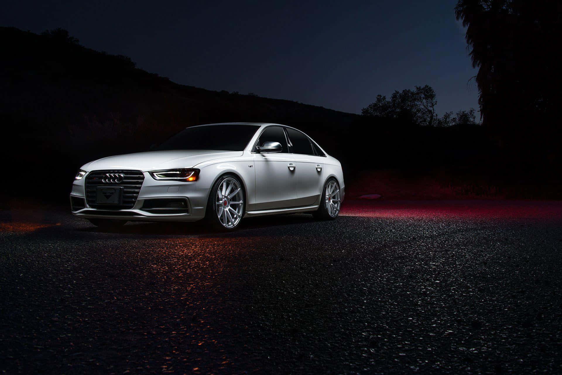 Caption: Sleek and Powerful Audi S4 Wallpaper