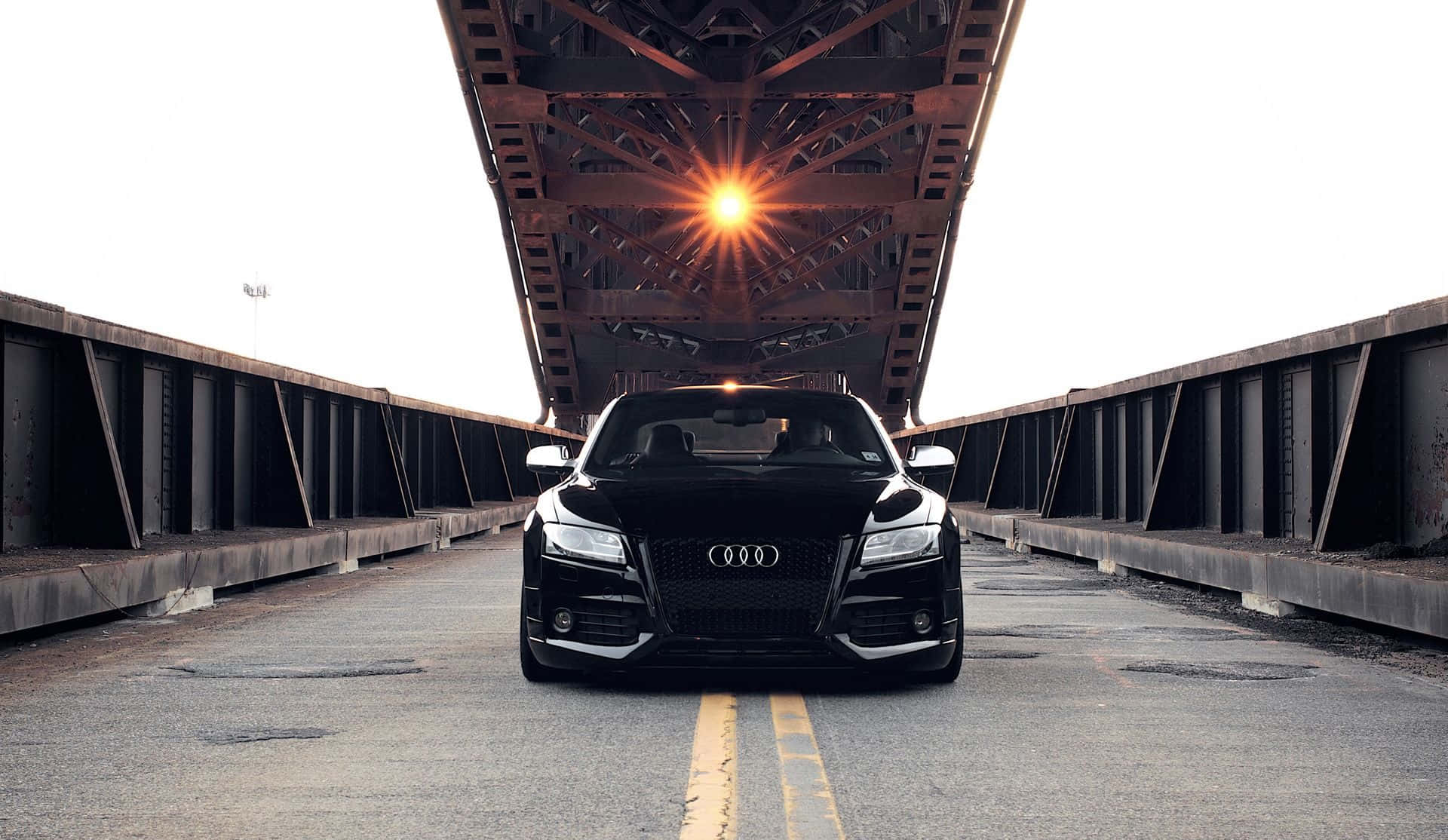 Eye-catching Audi S5 in Action Wallpaper