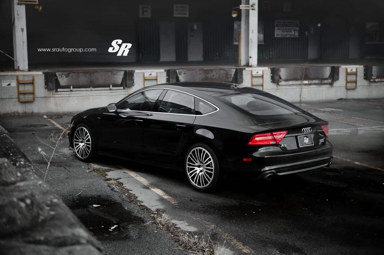 Captivating Audi S7 On The Road Wallpaper