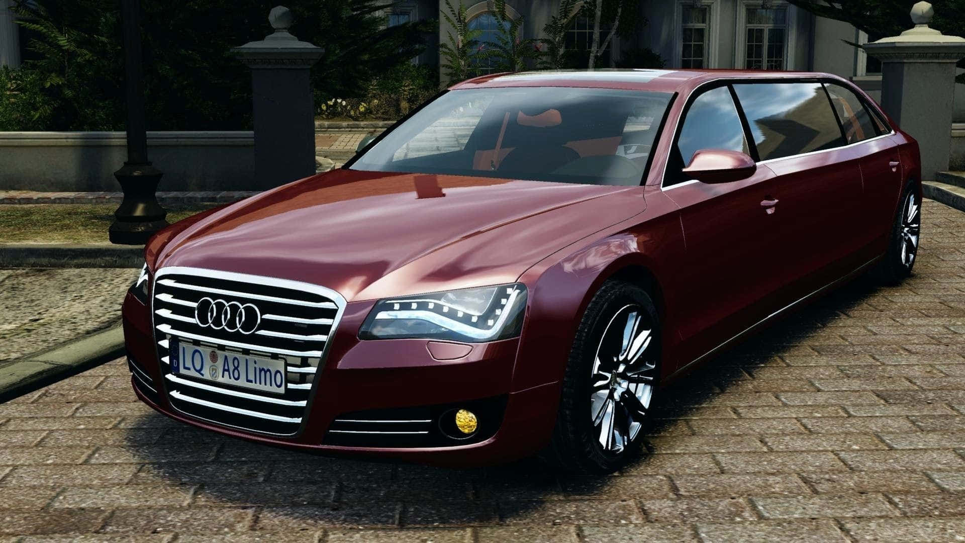 Audi S8: The Perfect Balance of Luxury and Performance Wallpaper