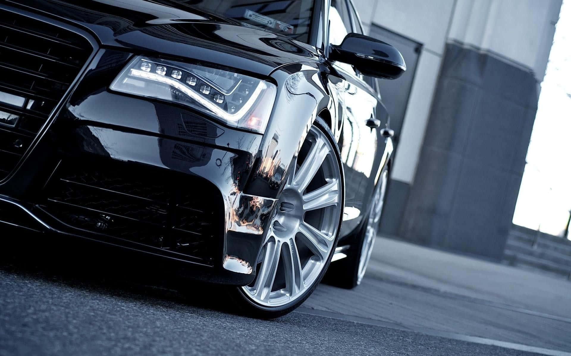 Sleek Audi S8 delivering shear driving pleasure Wallpaper