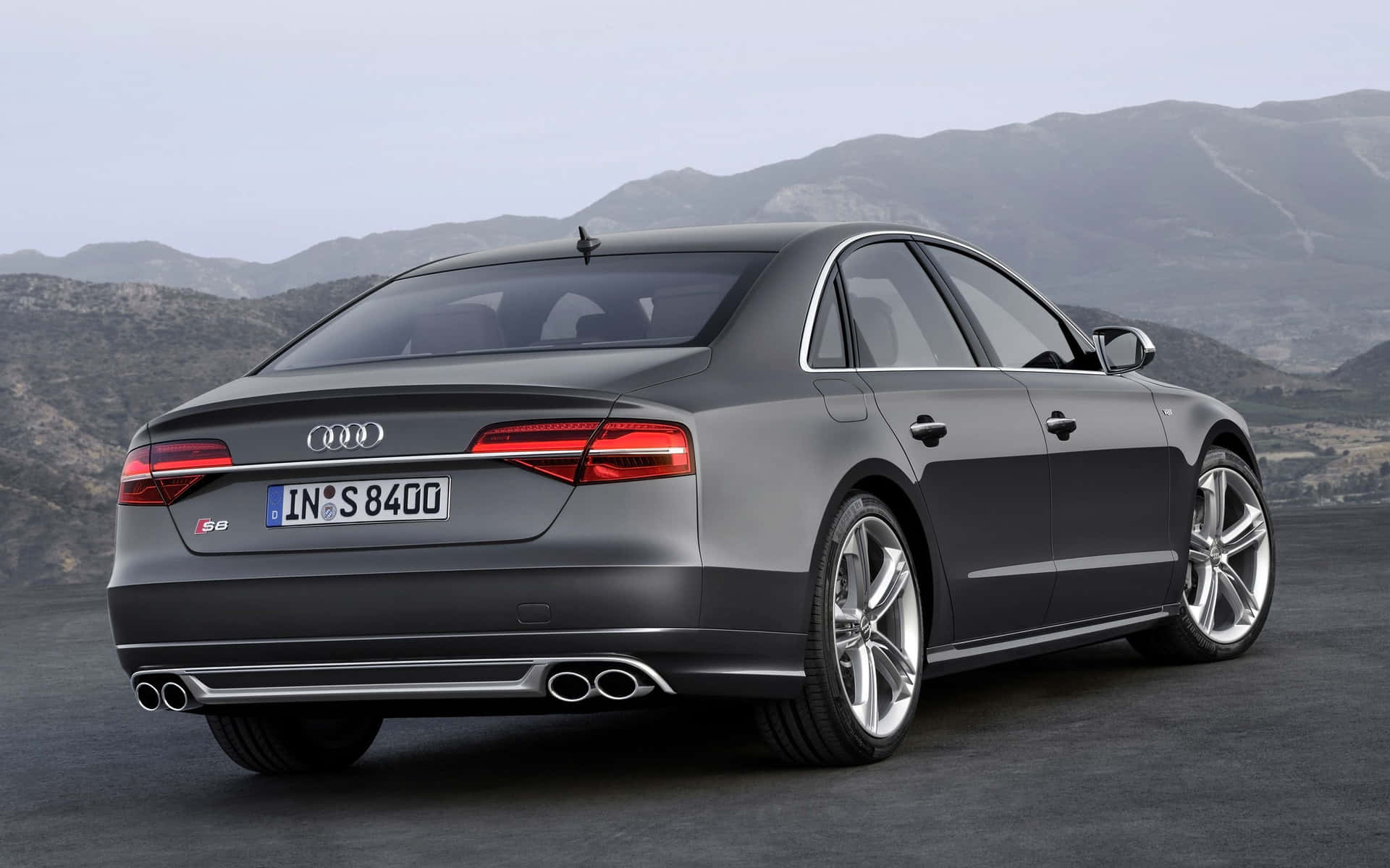 Audi S8 Luxury Sport Sedan in High Resolution Wallpaper