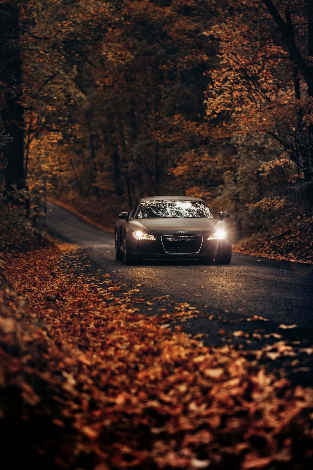 Captivating Audi TT in Striking Scenery Wallpaper