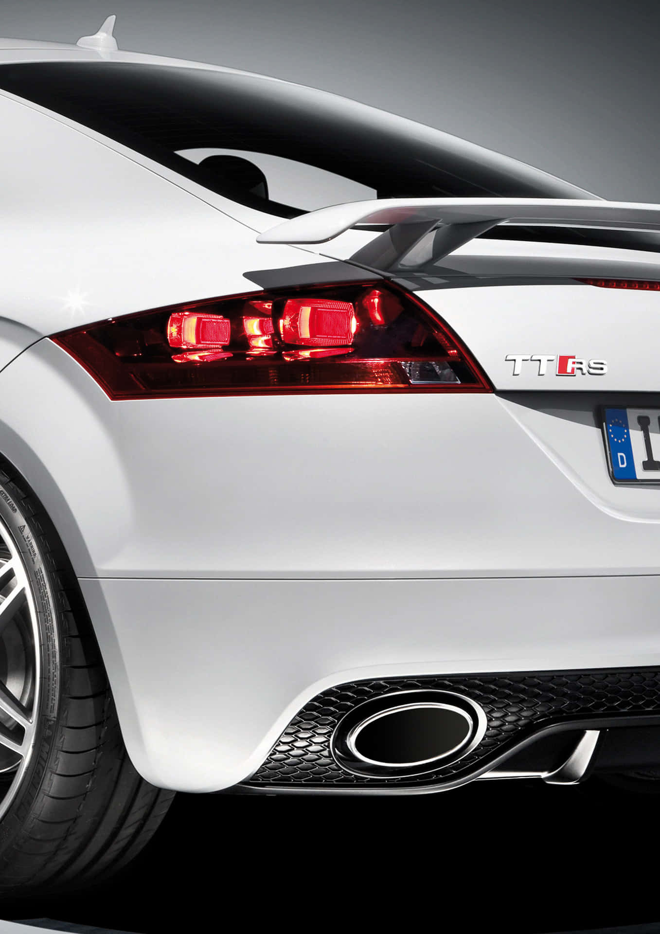 Sleek and Stylish Audi TT RS - Ready to Roar Wallpaper
