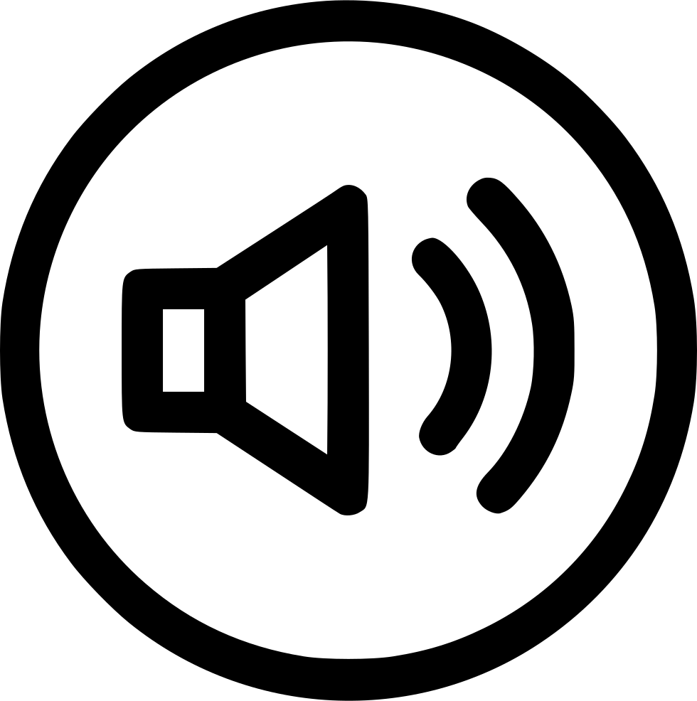 Audio Speaker Icon PNG