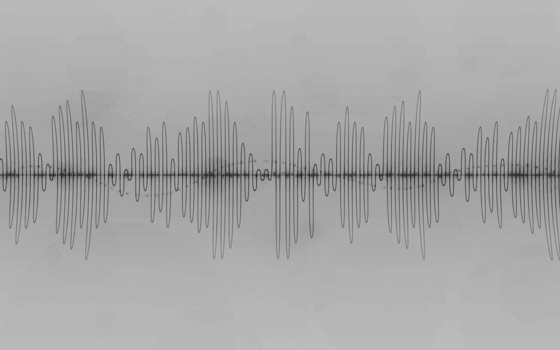 Audio Waveform Background Wallpaper