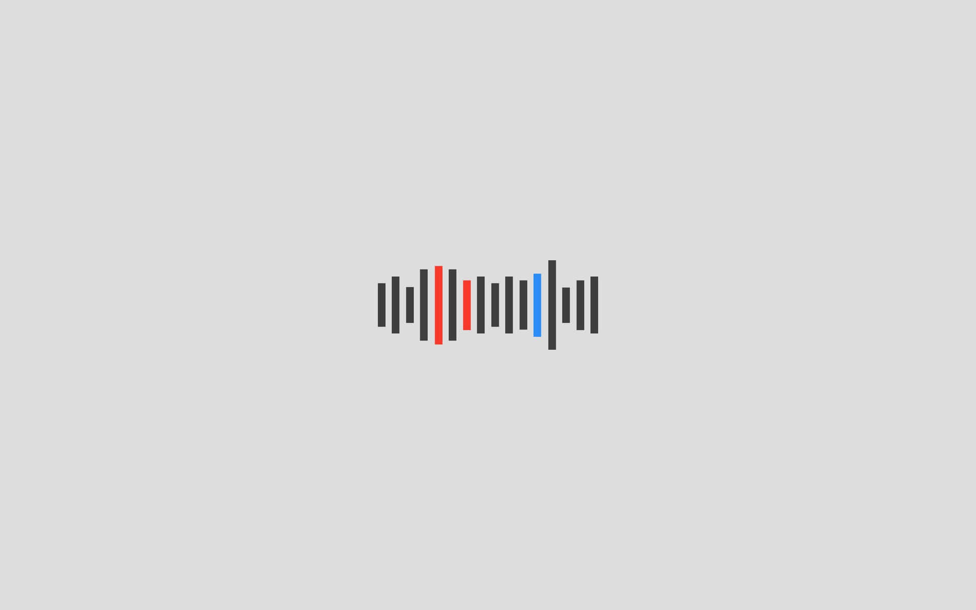 Audio Waveform Graphic Wallpaper