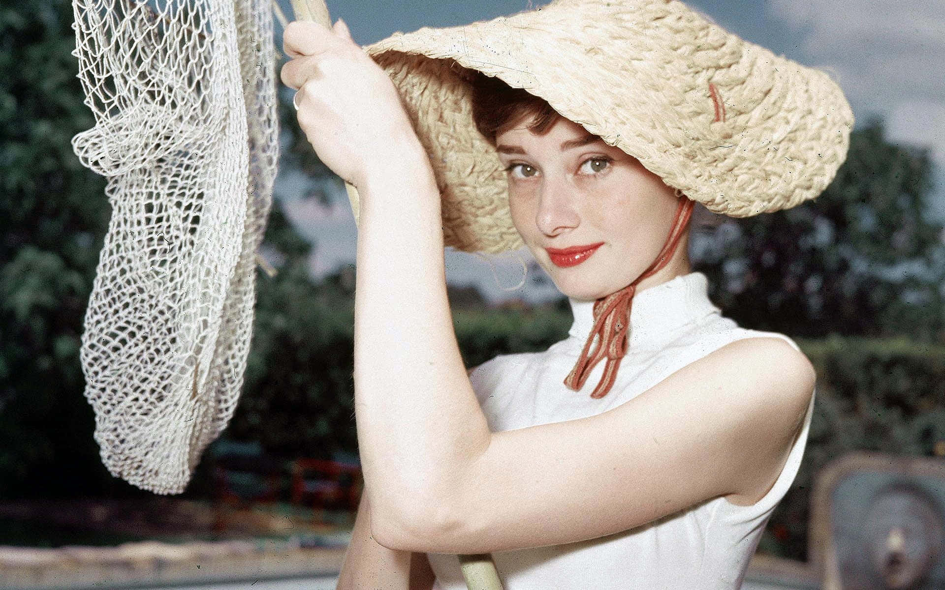 Lastimolante Audrey Hepburn.