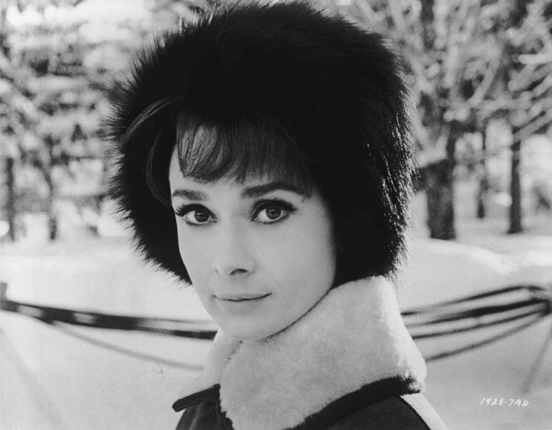Audrey Hepburn embracing elegance and sophistication
