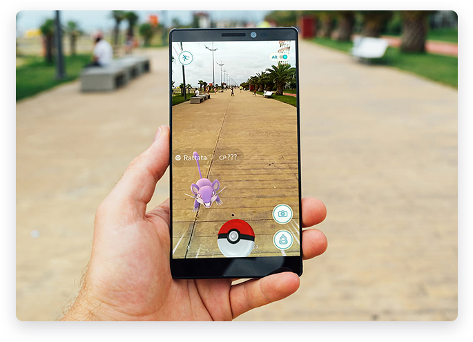 Augmented Reality Gameplay Smartphone PNG