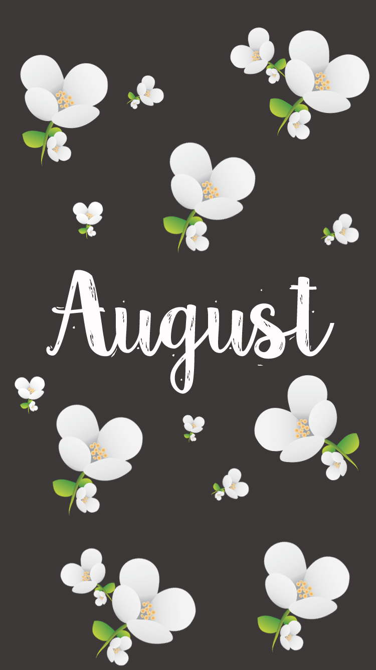 Welcoming the summer with August.