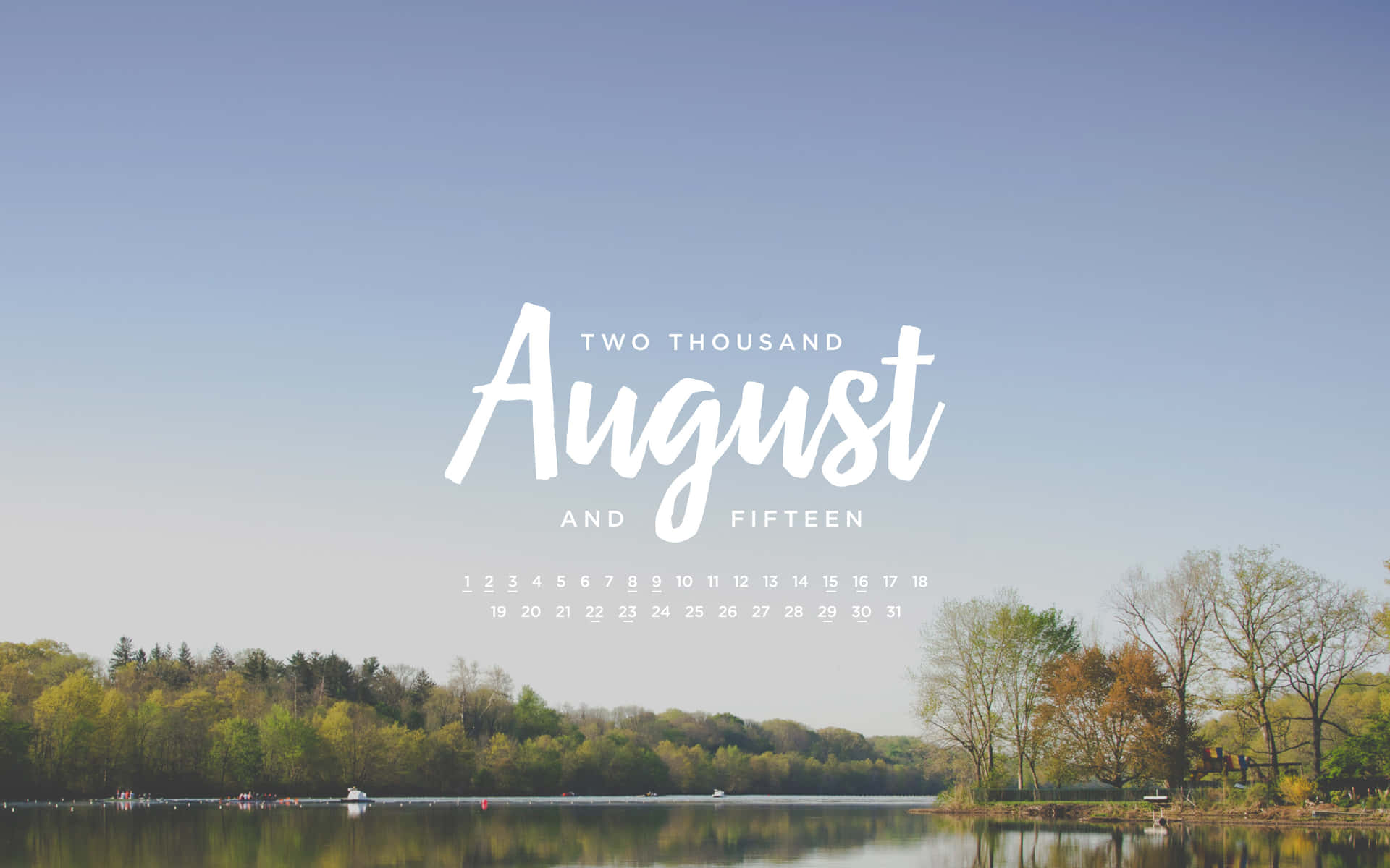 August2015 Calendar Wallpaper Wallpaper