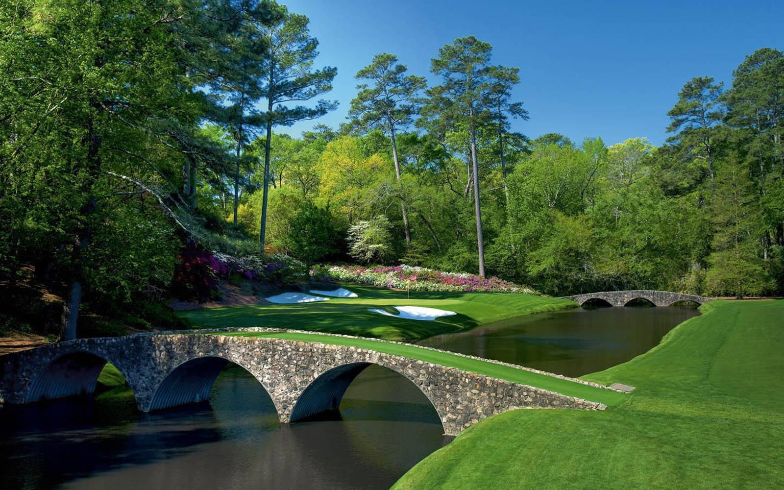 Augusta Masters Tournament Golf Course Desktop Wallpaper