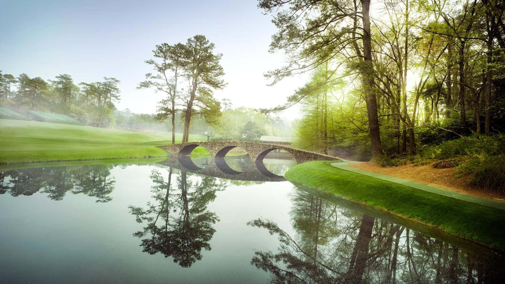 Augustanational Golf Course-flod. Wallpaper