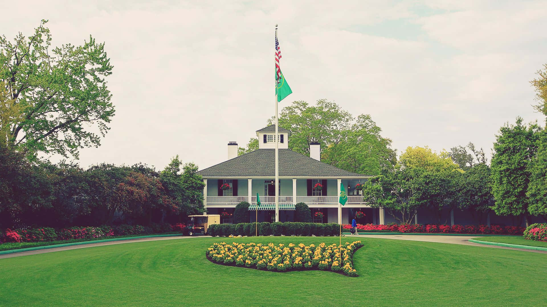 One of the World's Most Iconic Golf Courses - Augusta National Golf Course Wallpaper
