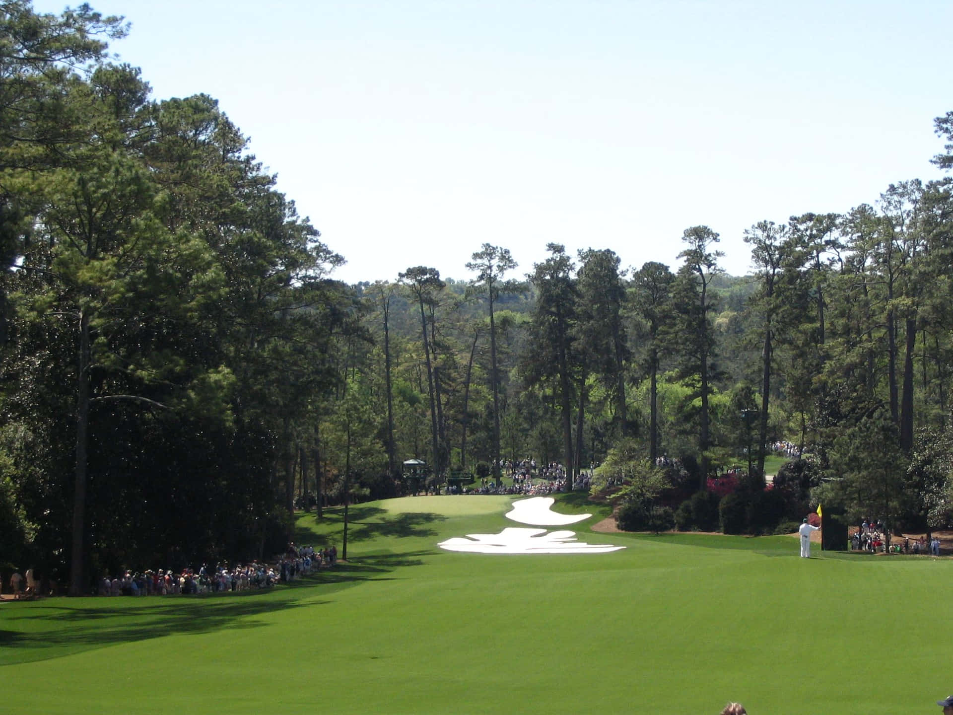 Playing Augusta National Golf Course, the Mecca of Golf Wallpaper