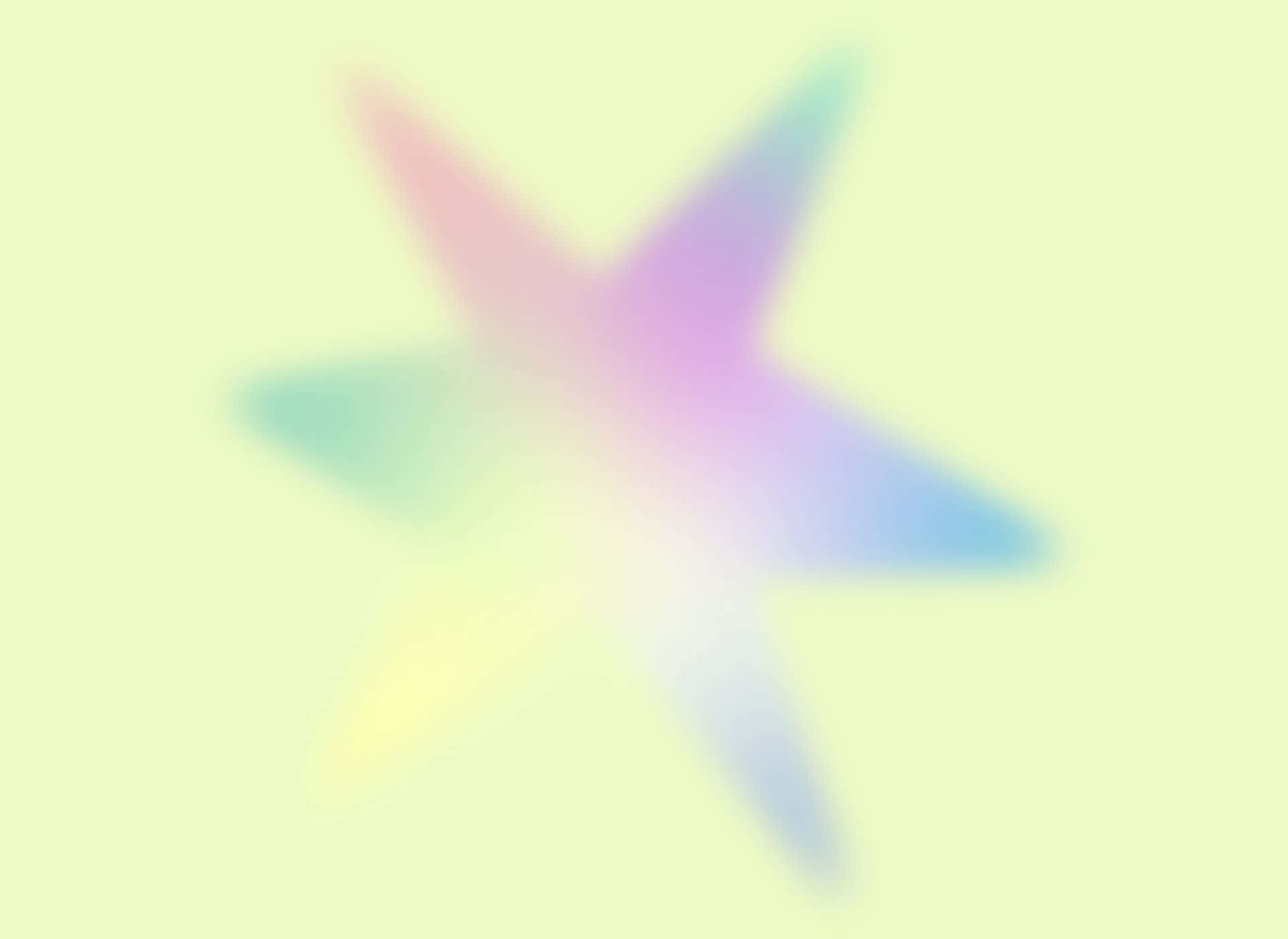 Digital Image Of Six-pointed Star Aura Background