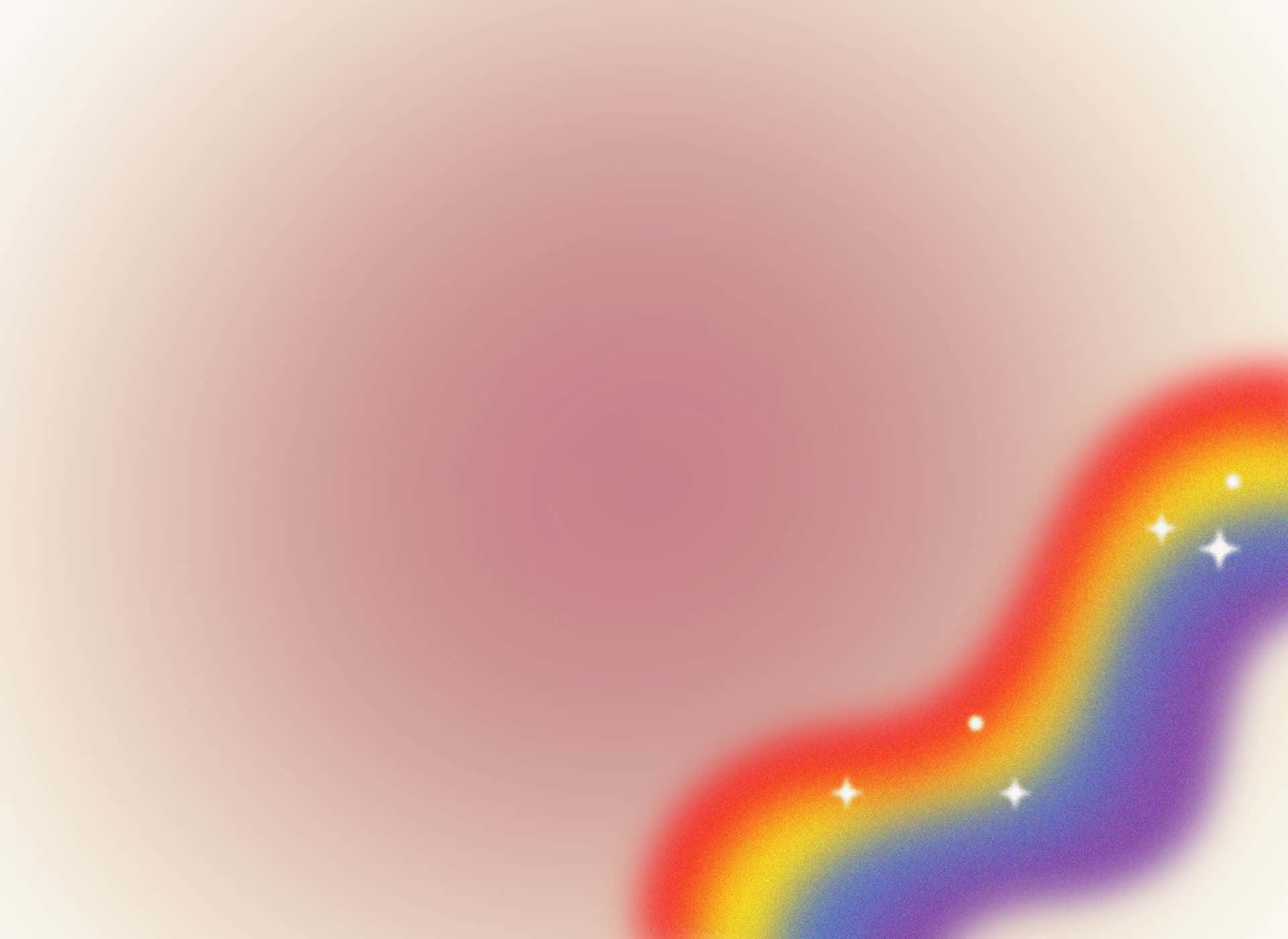 Digital Abstract Rainbow Color Aura Background