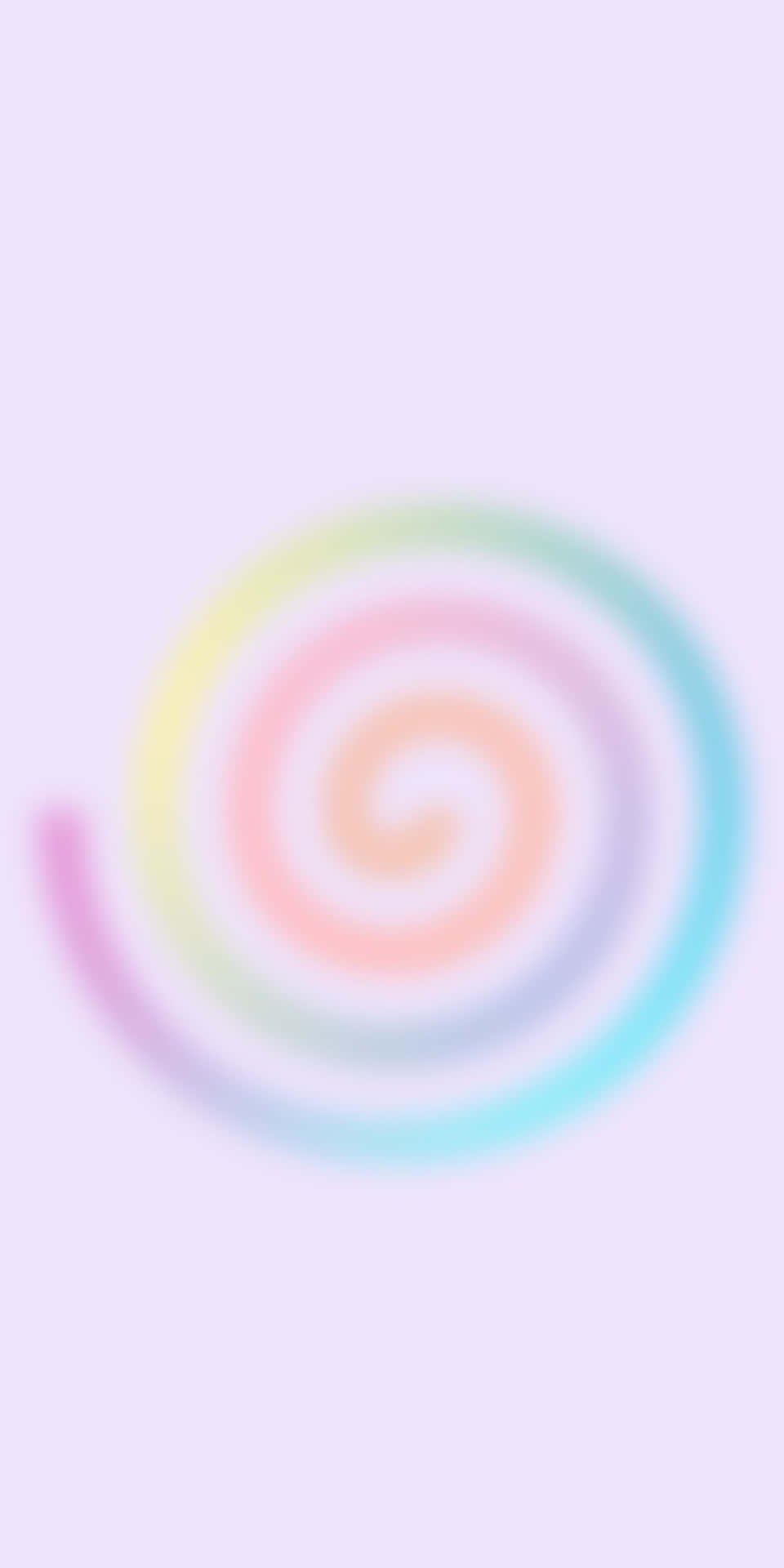 Colorful Spiral Aura Background For Android And Mobile Phones