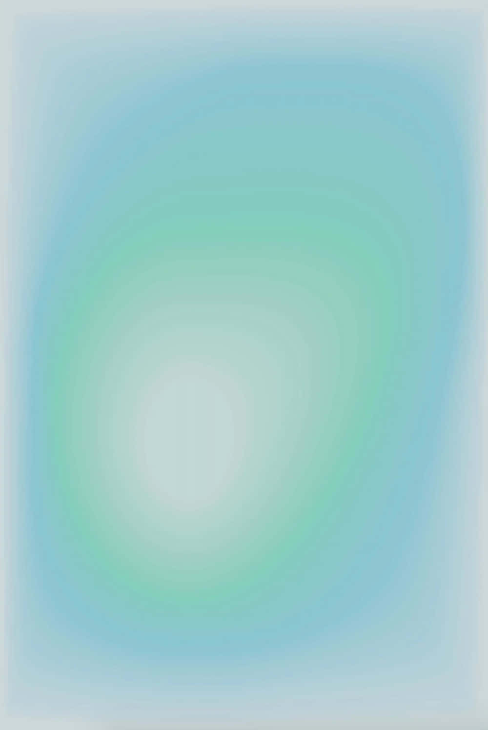 En blå og grøn abstrakte maleri på en hvid baggrund. Wallpaper