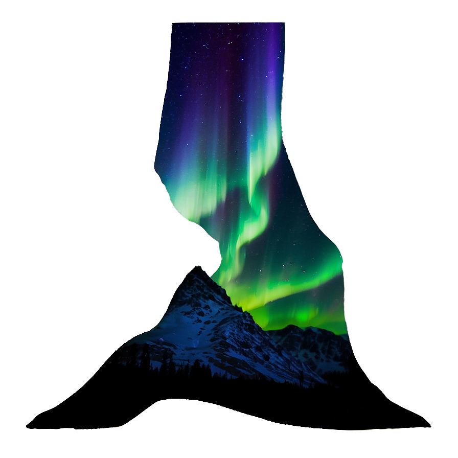 Aurora Borealis B PNG