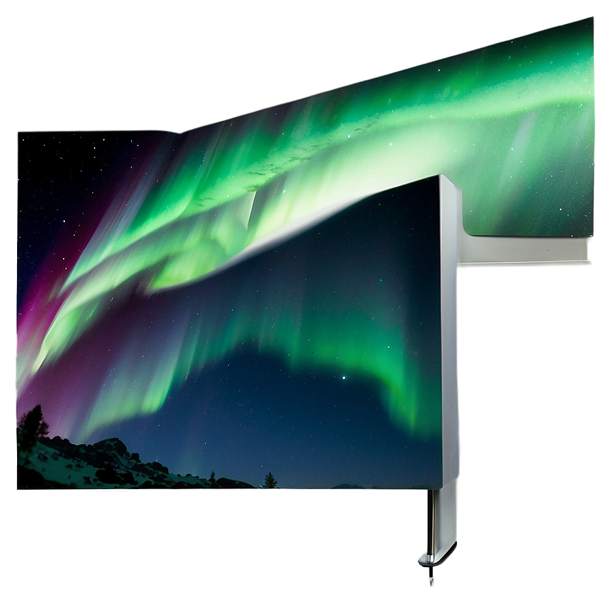 Aurora Borealis C PNG