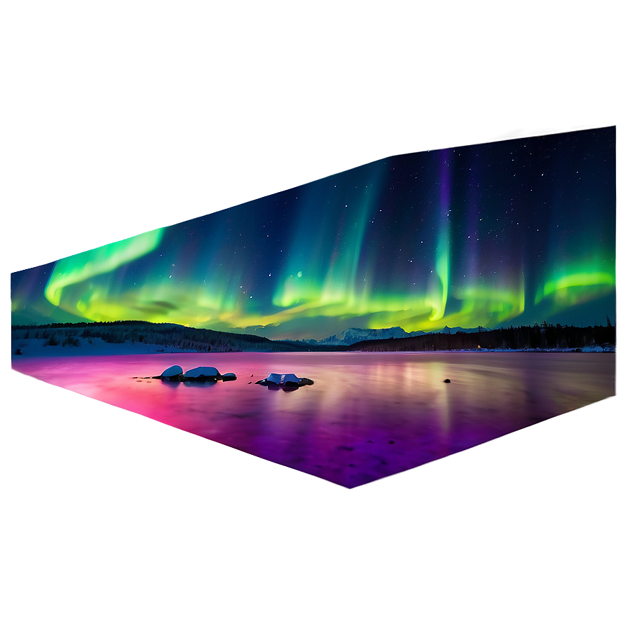 Aurora Borealis D PNG