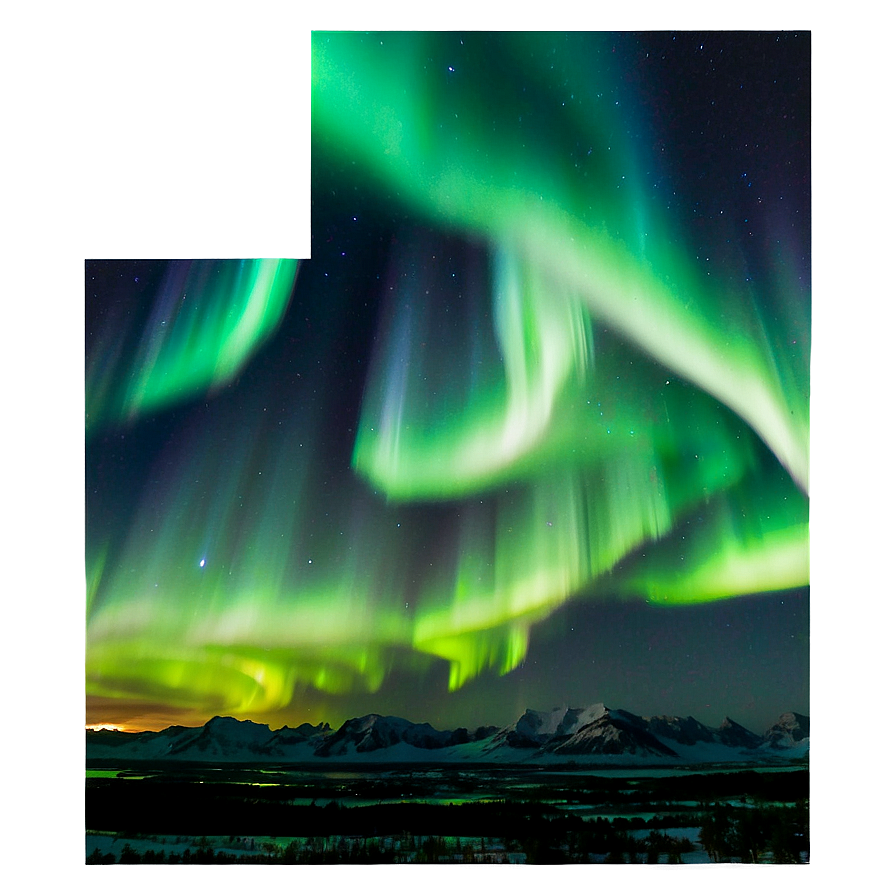 Aurora Borealis Night View Png 21 PNG