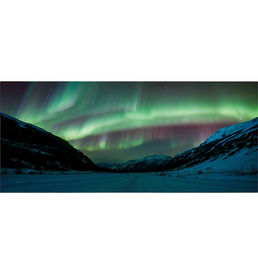 Aurora Borealis Night View Png 29 PNG