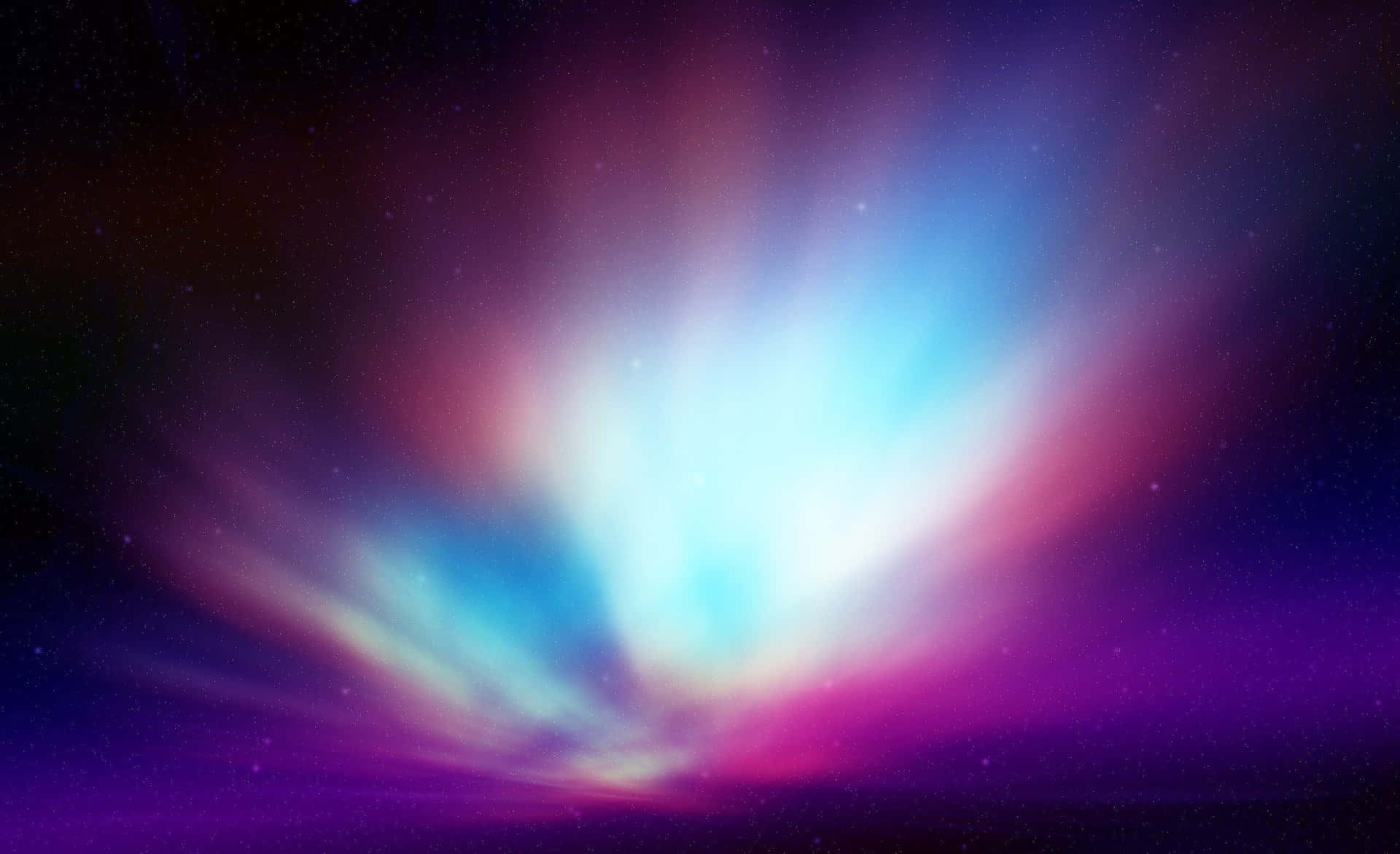 Lamajestuosa Aurora Boreal Vista Sobre Un Paisaje Nórdico Cubierto De Nieve