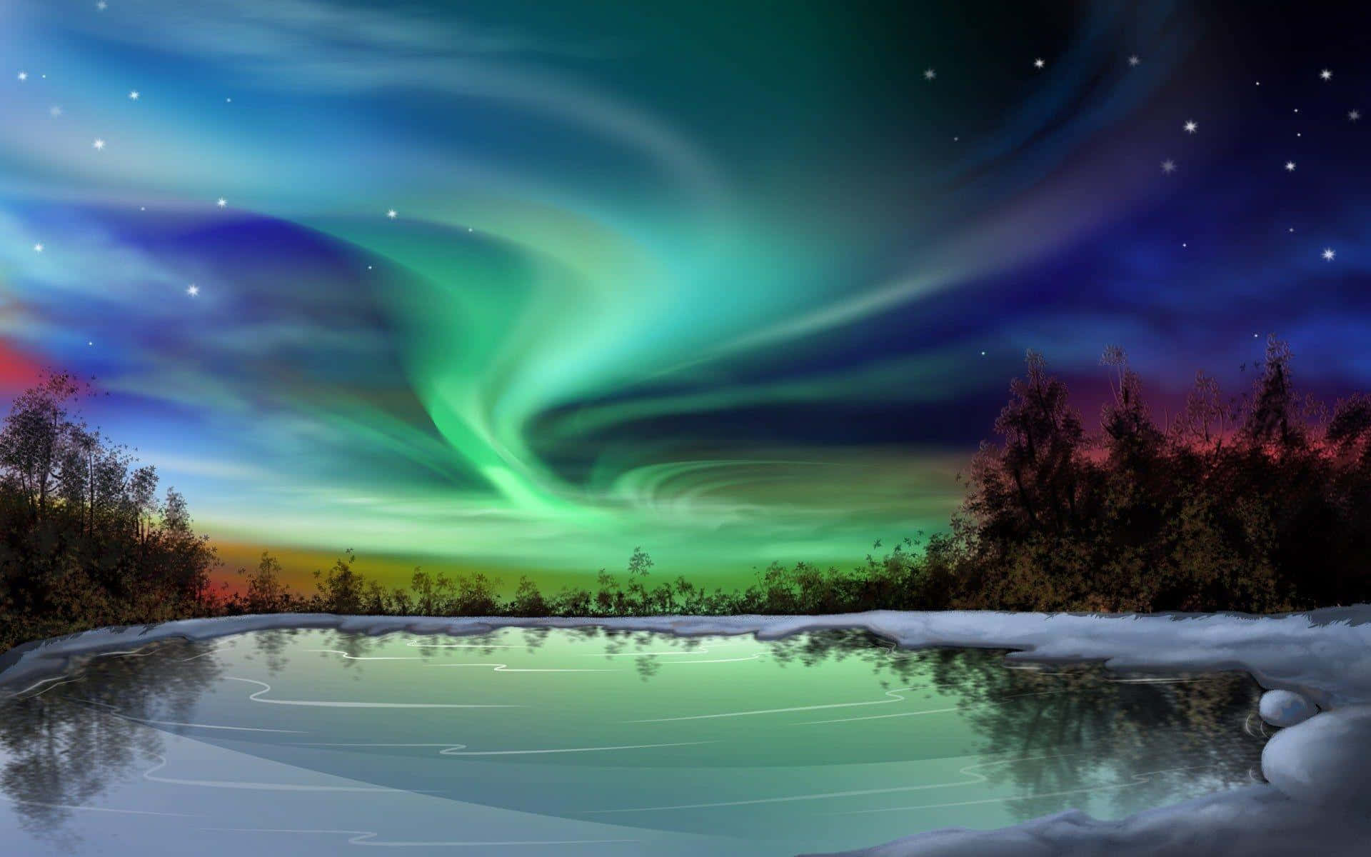 Nature's Artistry ~ Northern Lights in Aurora, Norway