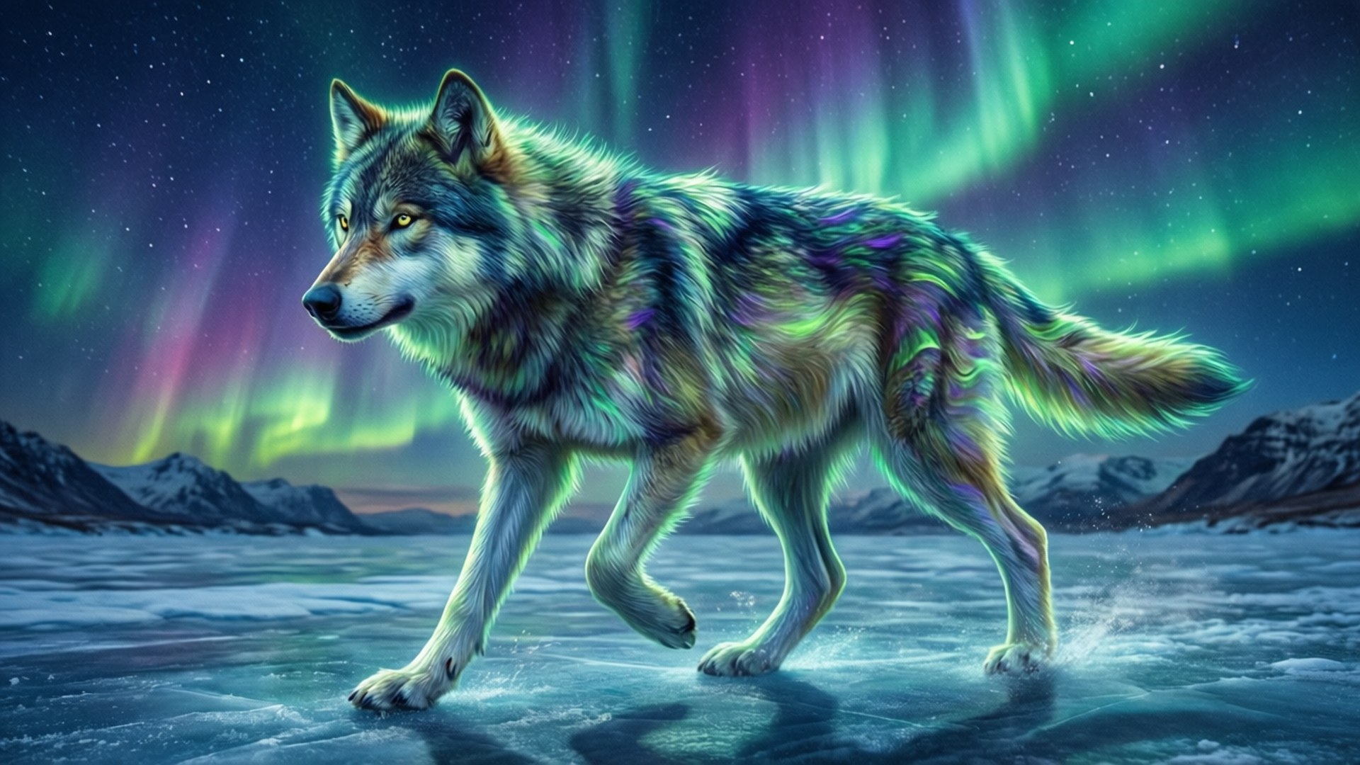Pelari Aurora Wallpaper