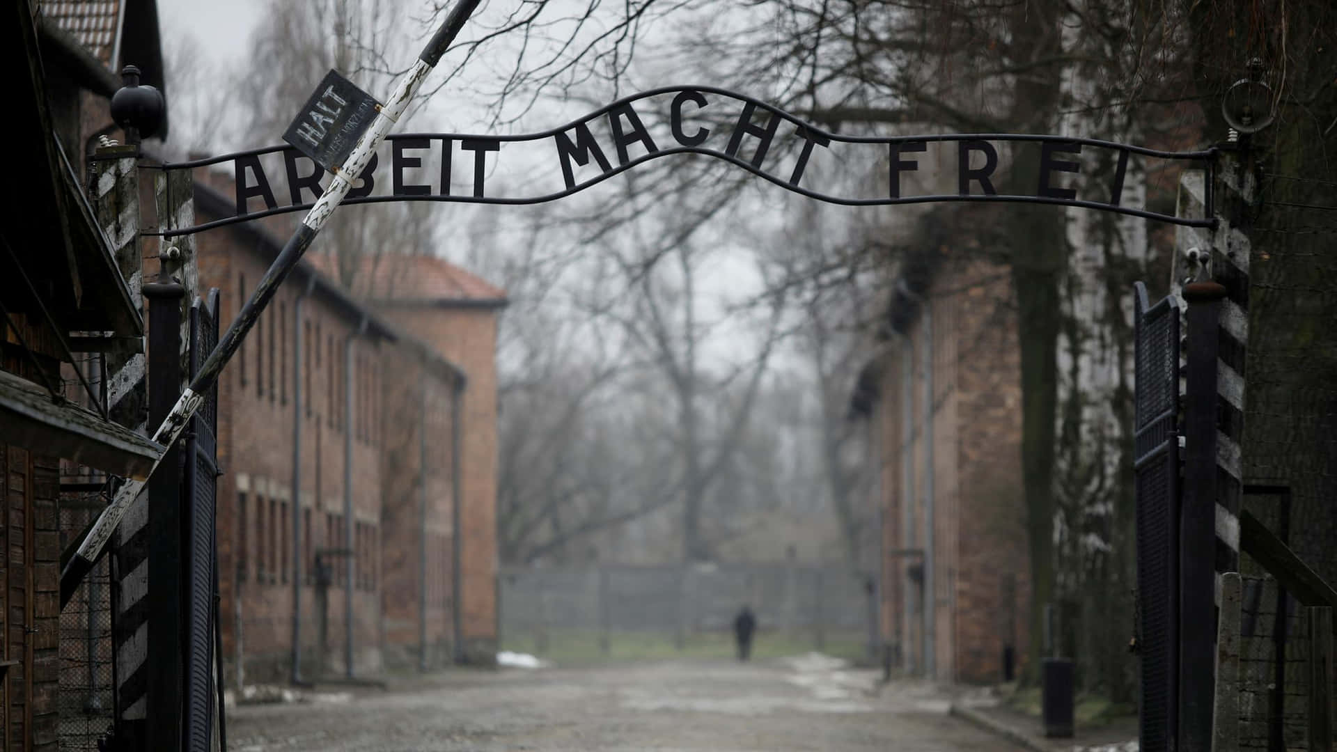 Auschwitz Birkenau Arbeit Macht Frei 2021 Picture
