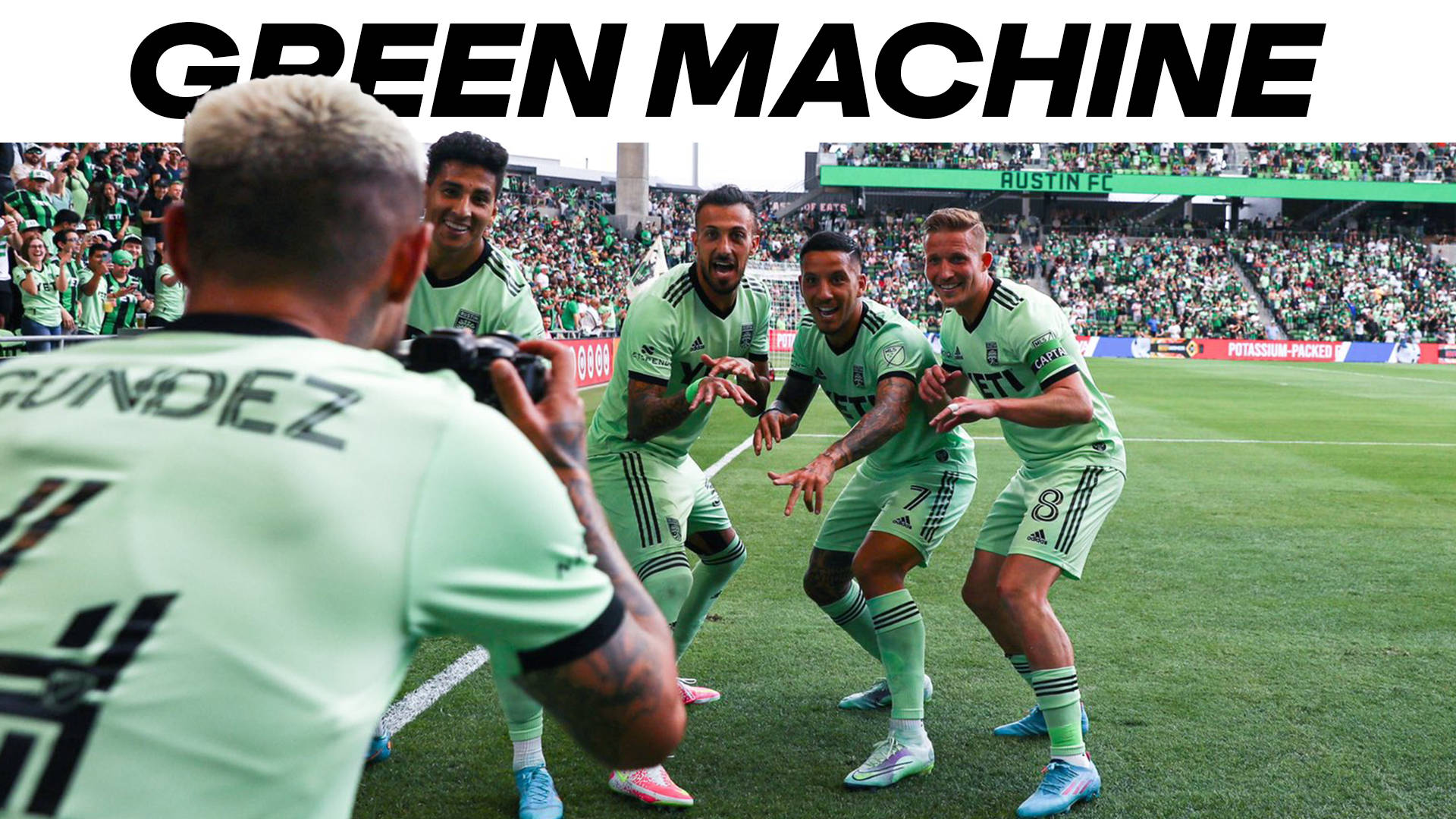 Austin Fc Team Green Machine Football Game Wallpaper