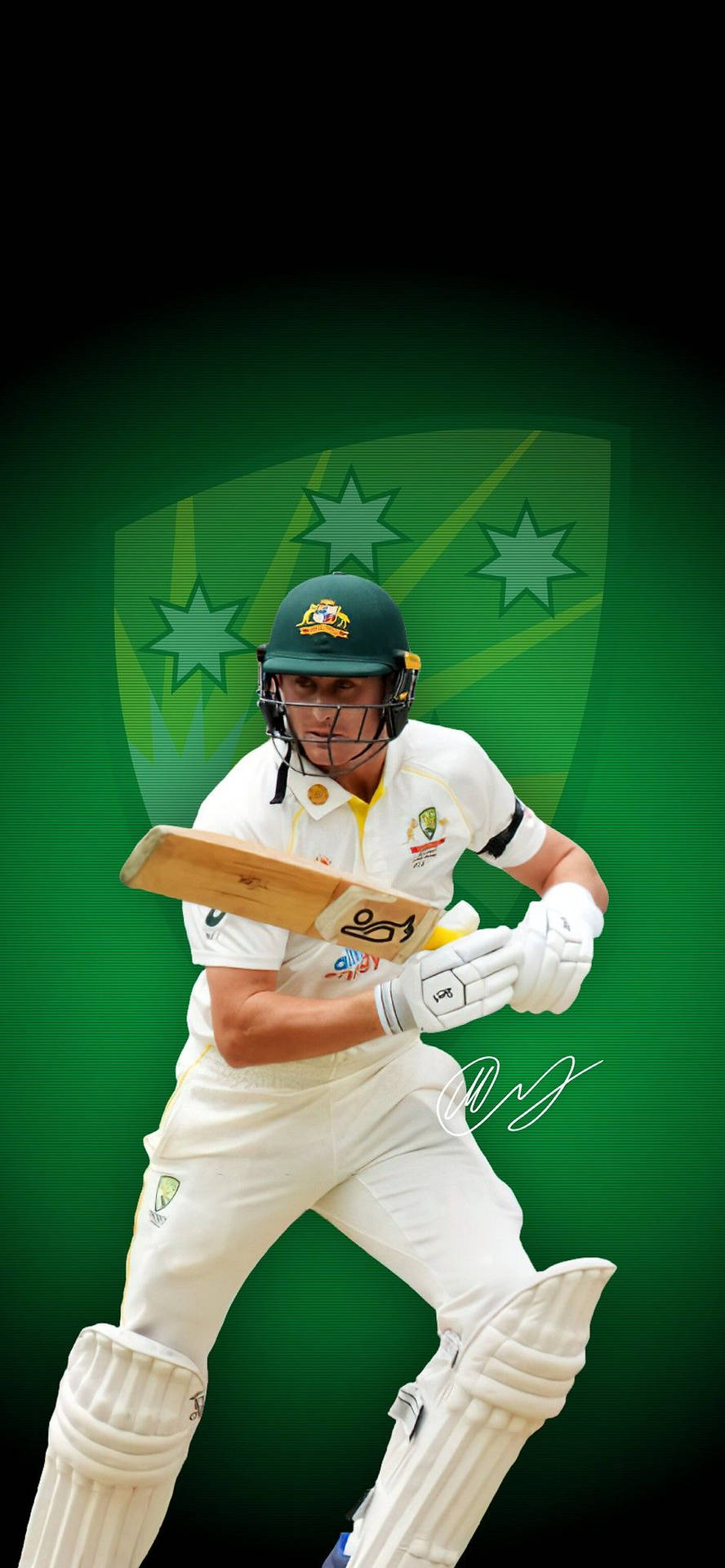 Australien Cricket Marnus Labuschagne Plakat Wallpaper