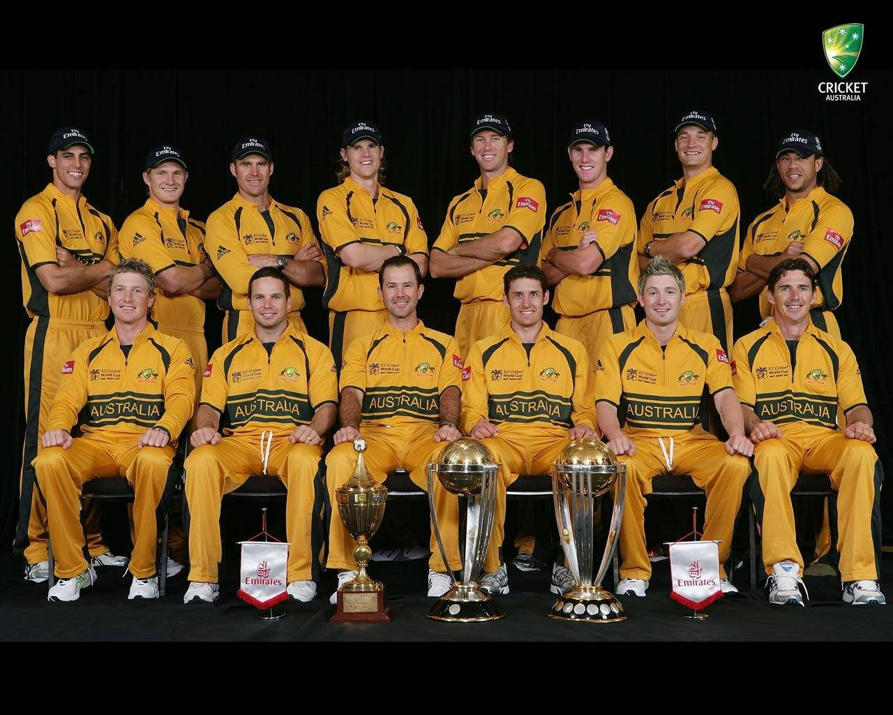 Australia Cricket Team Photograph