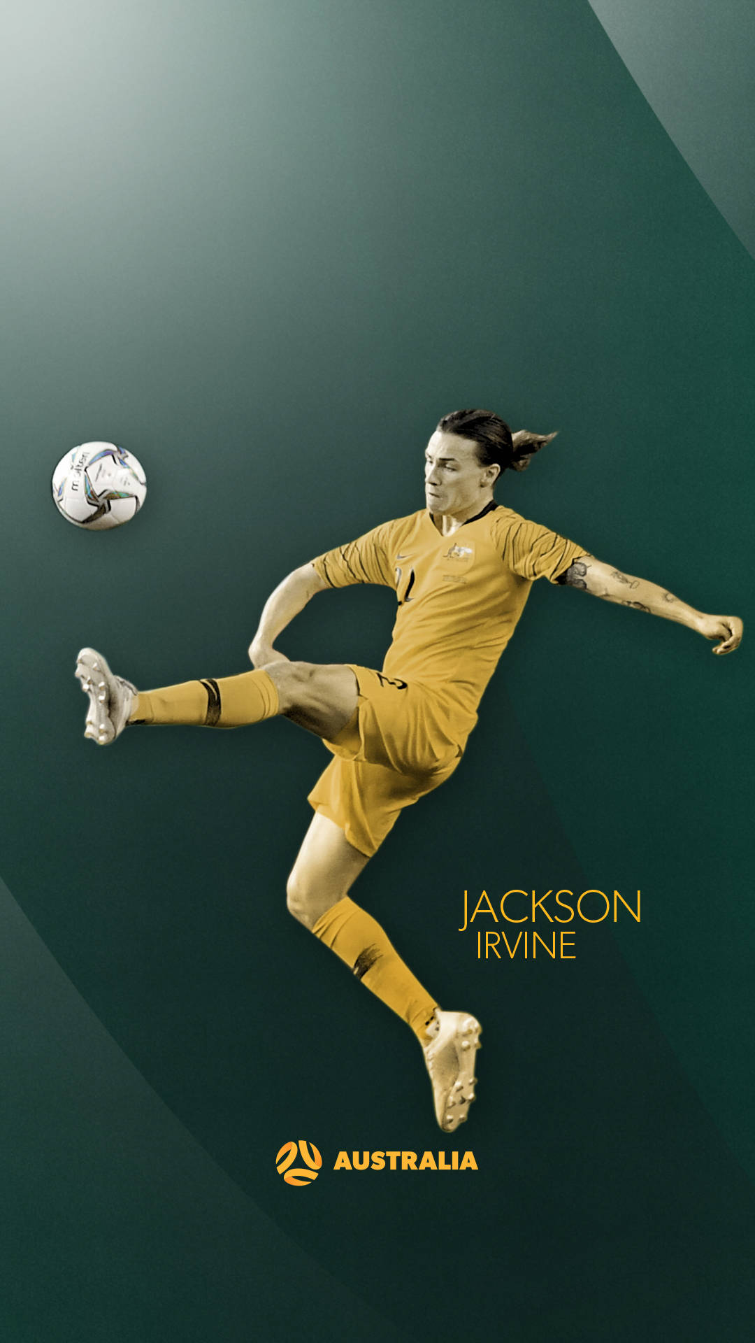 Australia National Football Team Jackson Irvine Art
