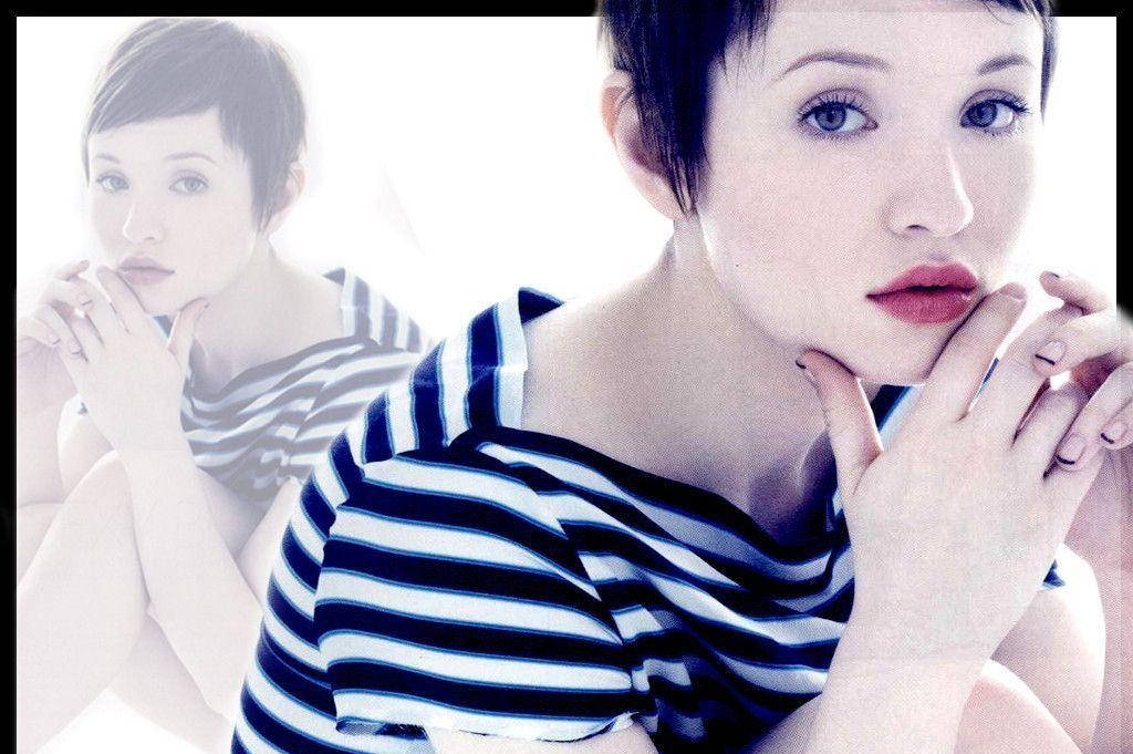Portrait of the talented Australian actress, Emily Browning Wallpaper