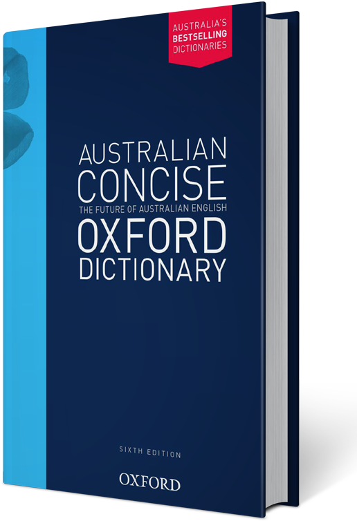 Australian Concise Oxford Dictionary Cover PNG