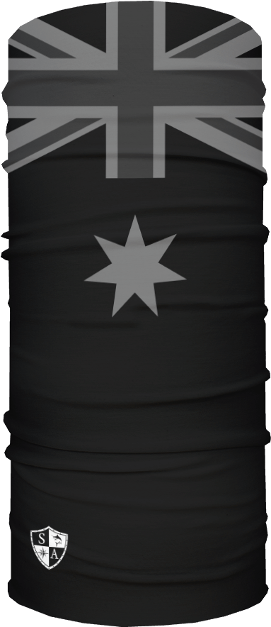 Australian Flag Neck Gaiter PNG