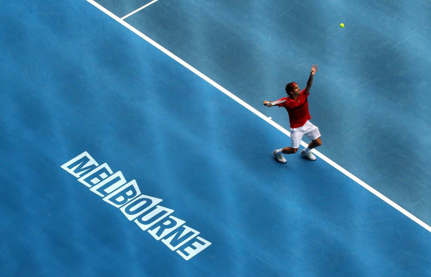 A Tennis Player Is Playing Tennis