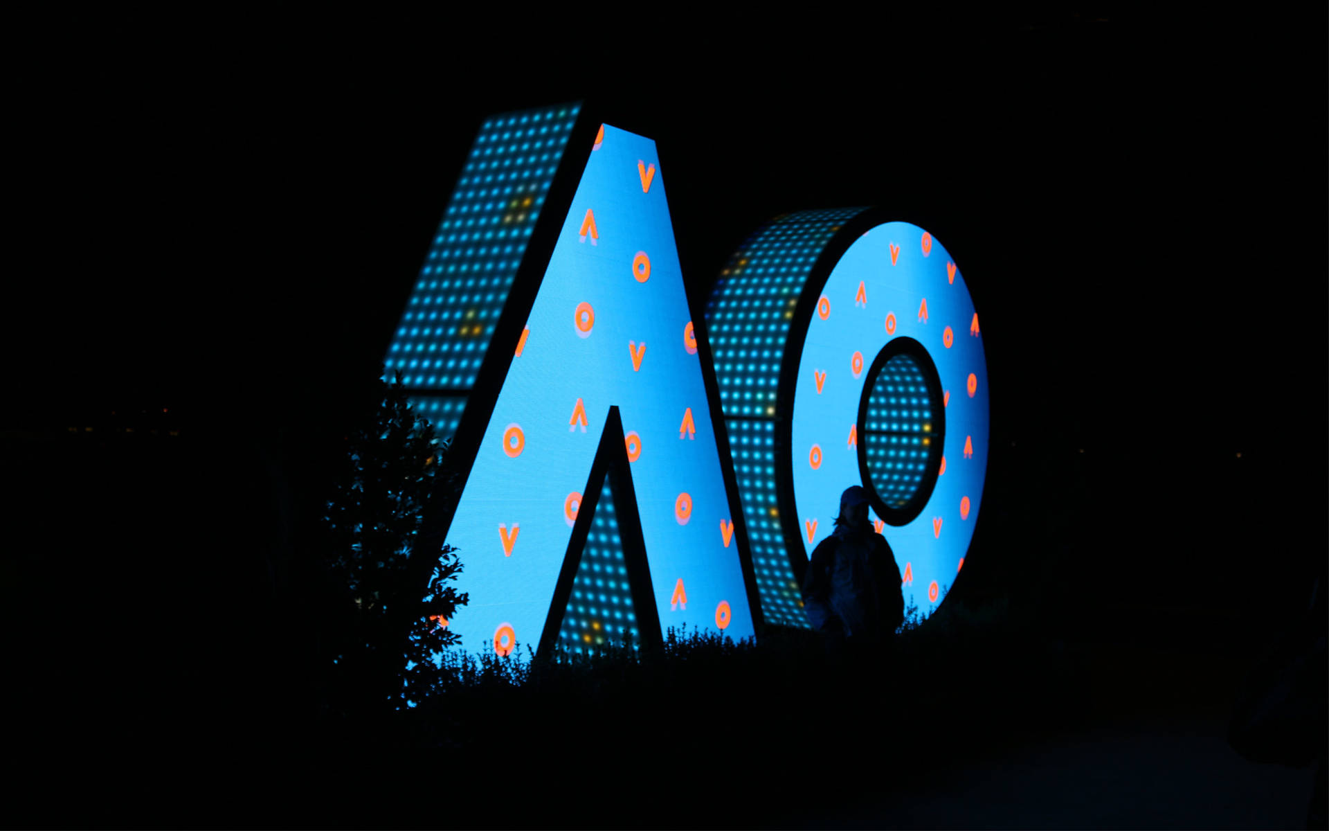 Australian Open Light Stand Picture