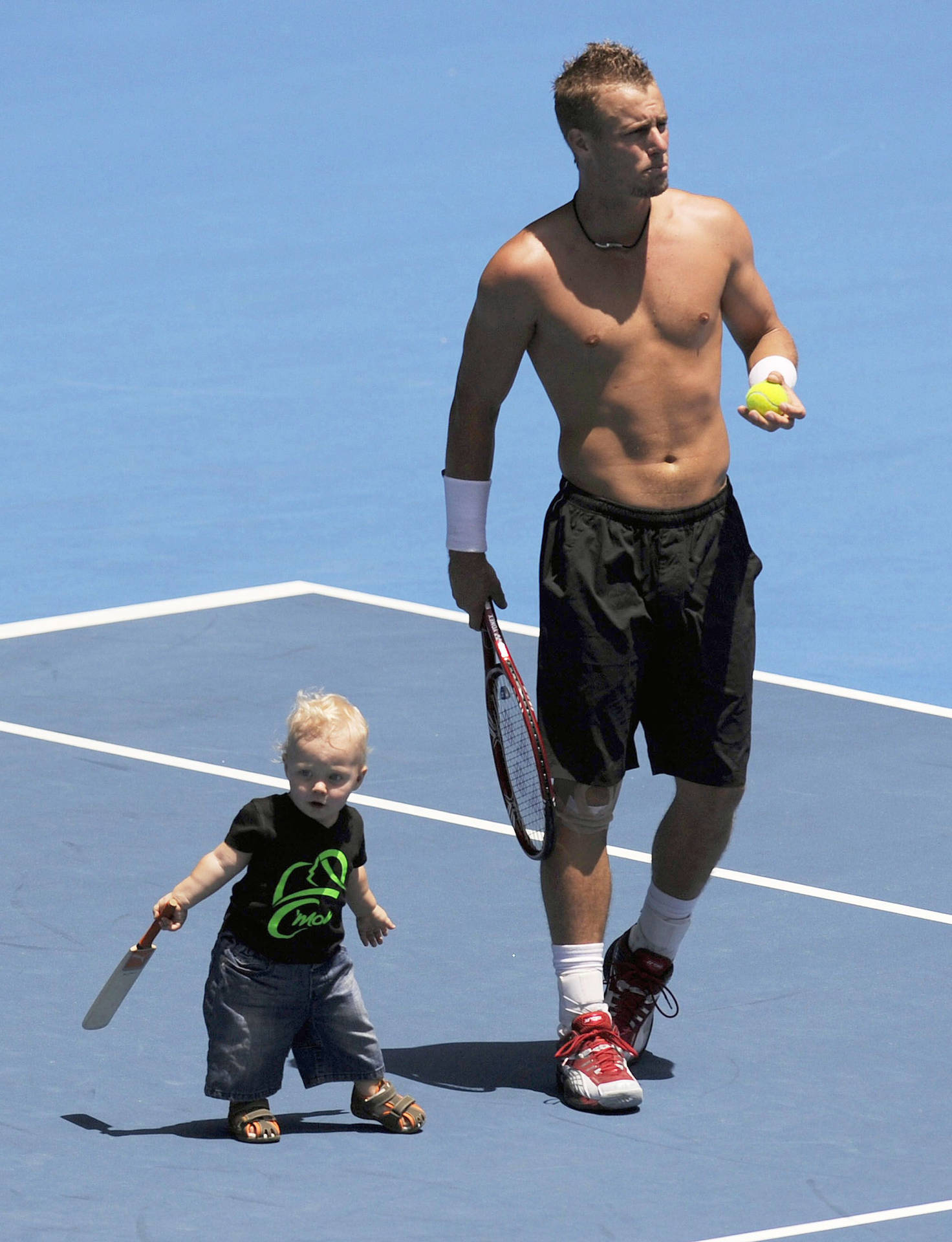 Australiska Öppna Tennisturneringen, Lleyton Hewitt. Wallpaper