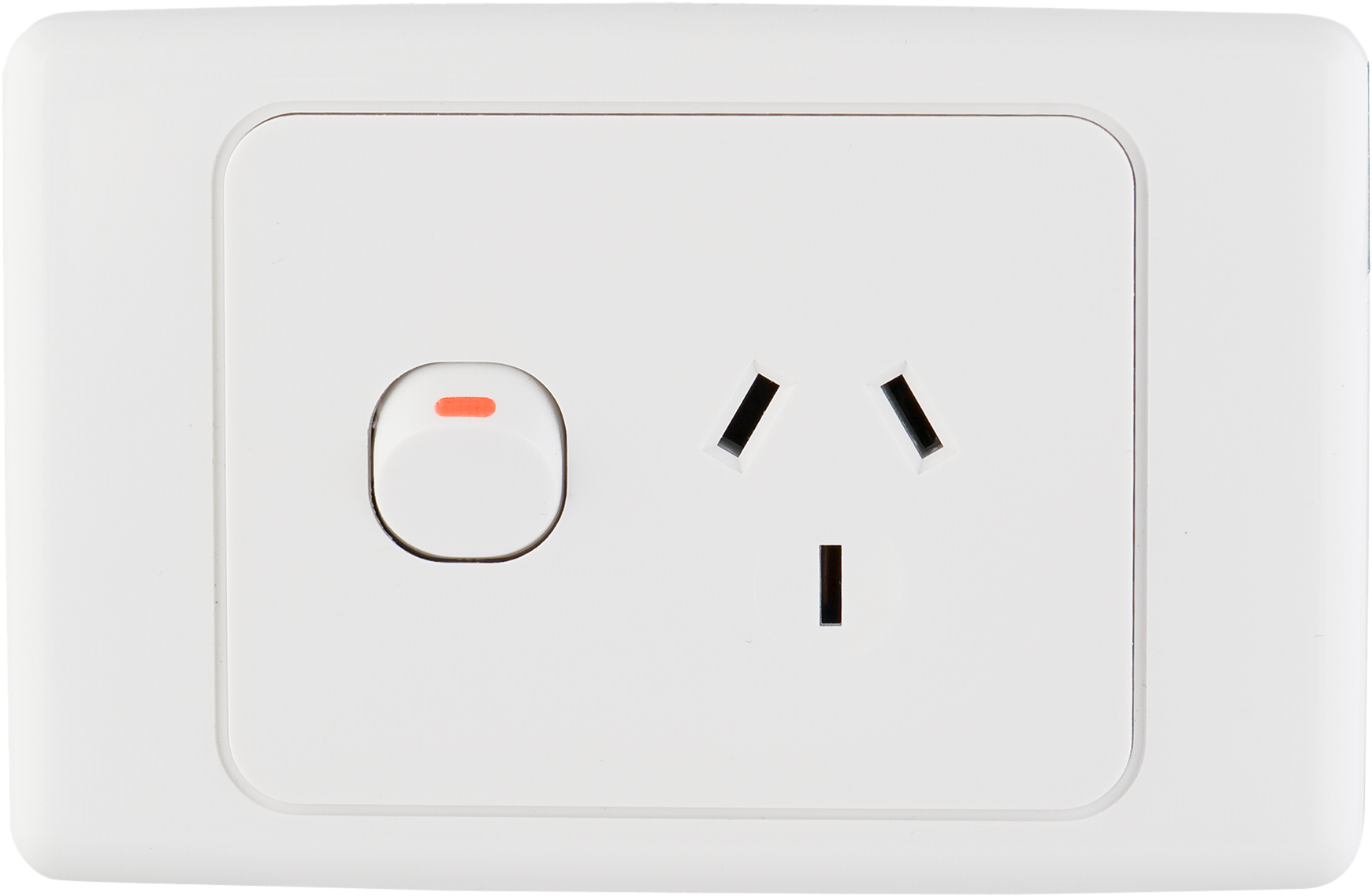 Australian Power Outletwith Switch PNG