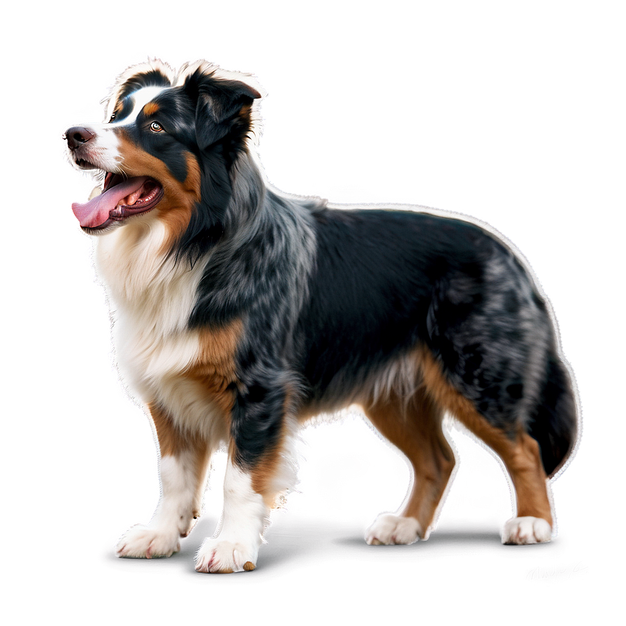 Download Australian Shepherd Barking Png Enb5 | Wallpapers.com