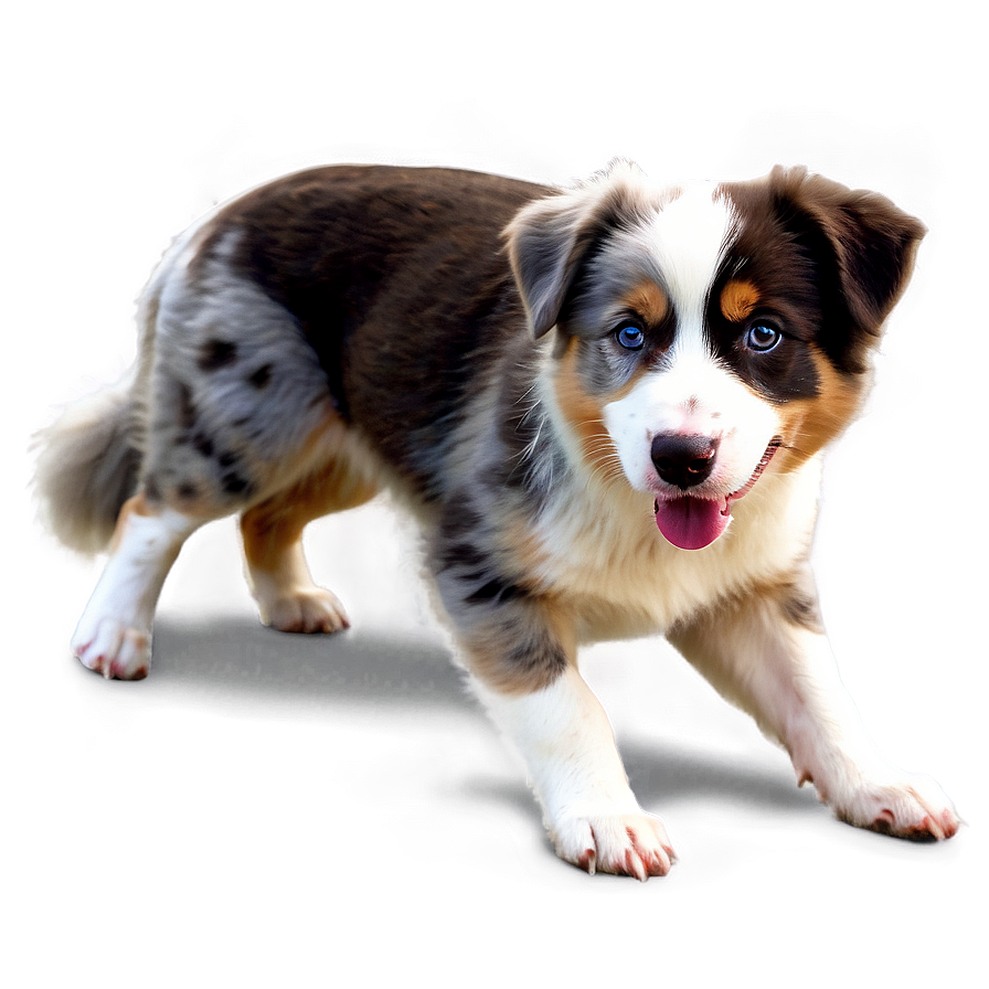 Australian Shepherd Eating Png Anm PNG