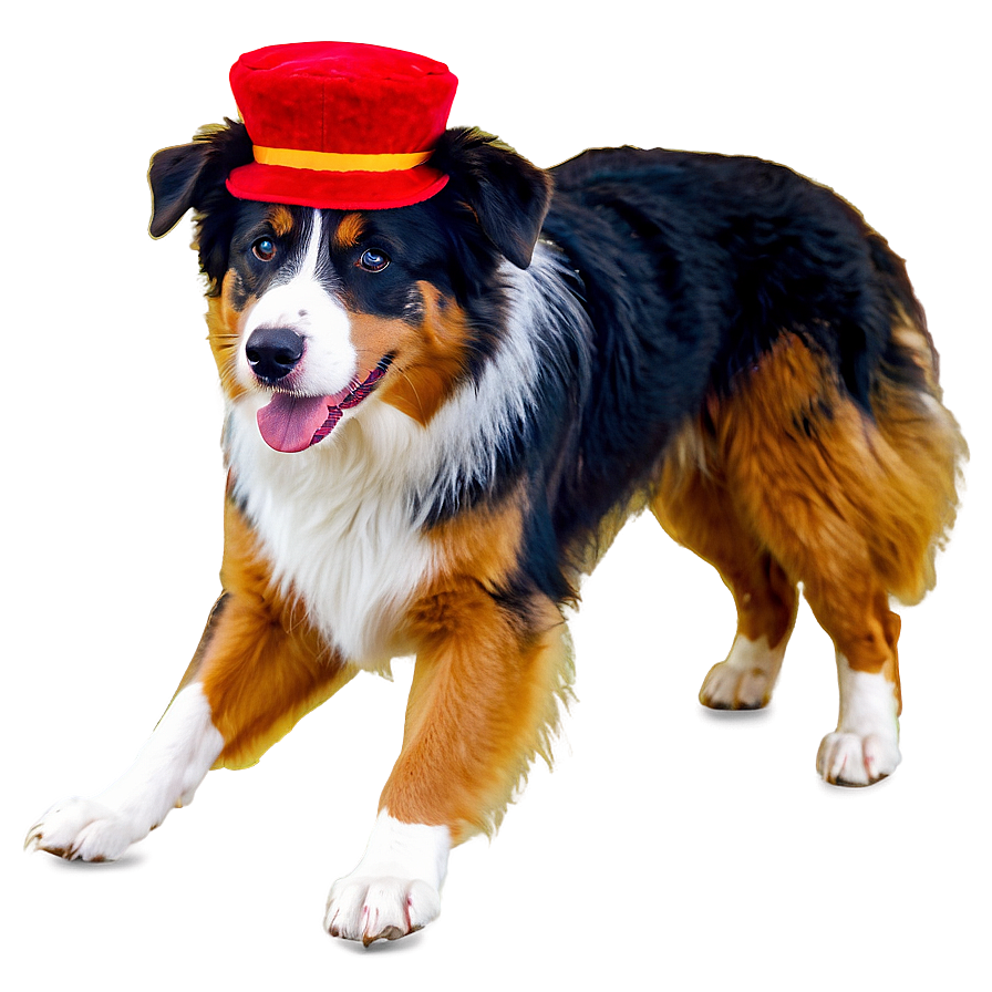 Australian Shepherd In Costume Png Edn23 PNG