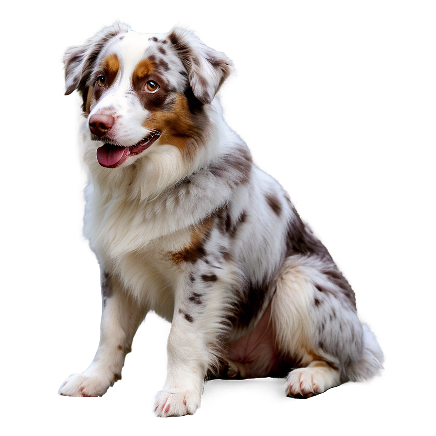 Australian Shepherd In Park Png 06202024 PNG