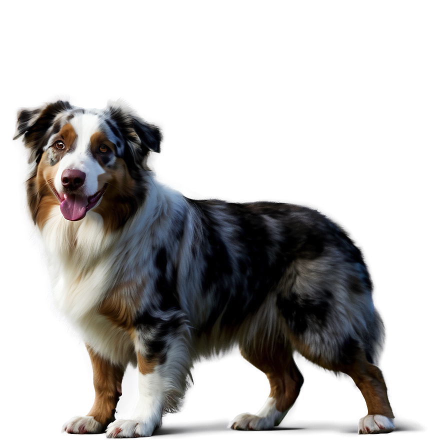 Australian Shepherd On Farm Png Xkg59 PNG