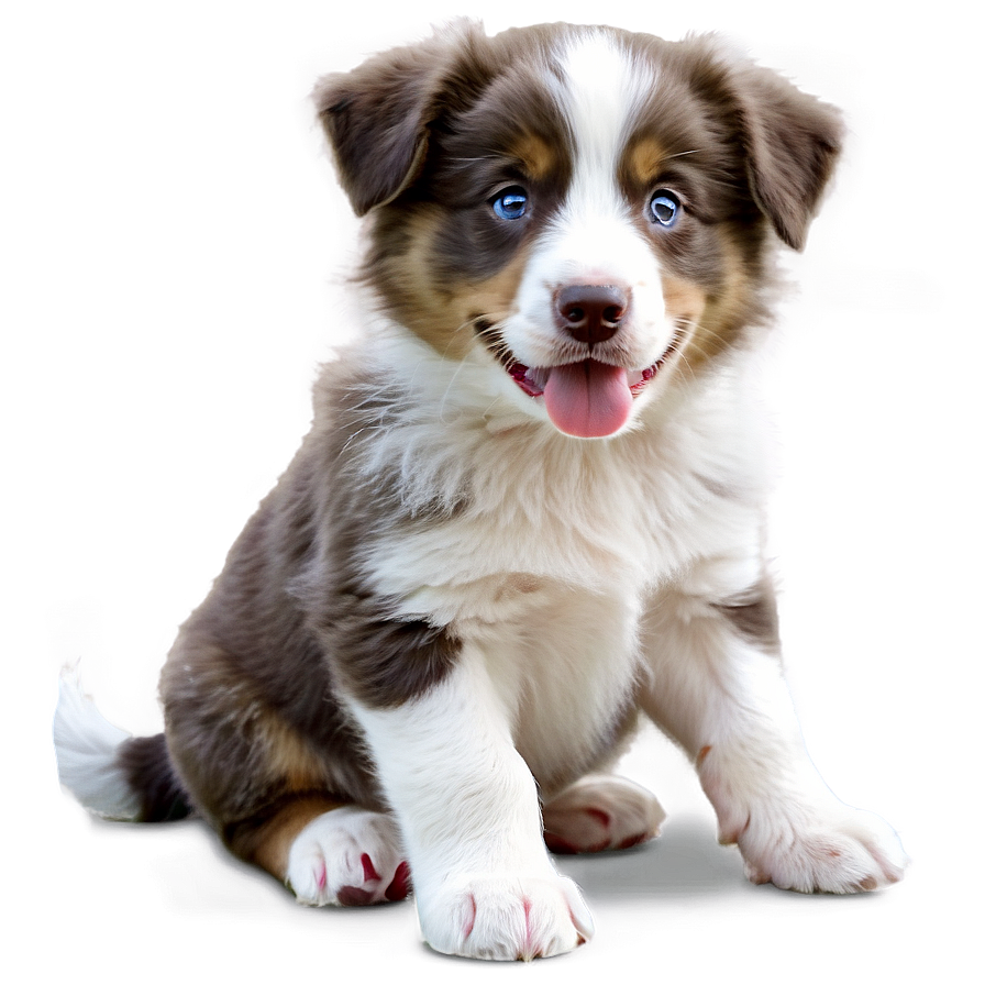 Australian Shepherd Puppy Png Mui PNG